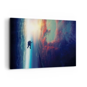 Canvas picture - Confronting the Universe - 100x70 cm