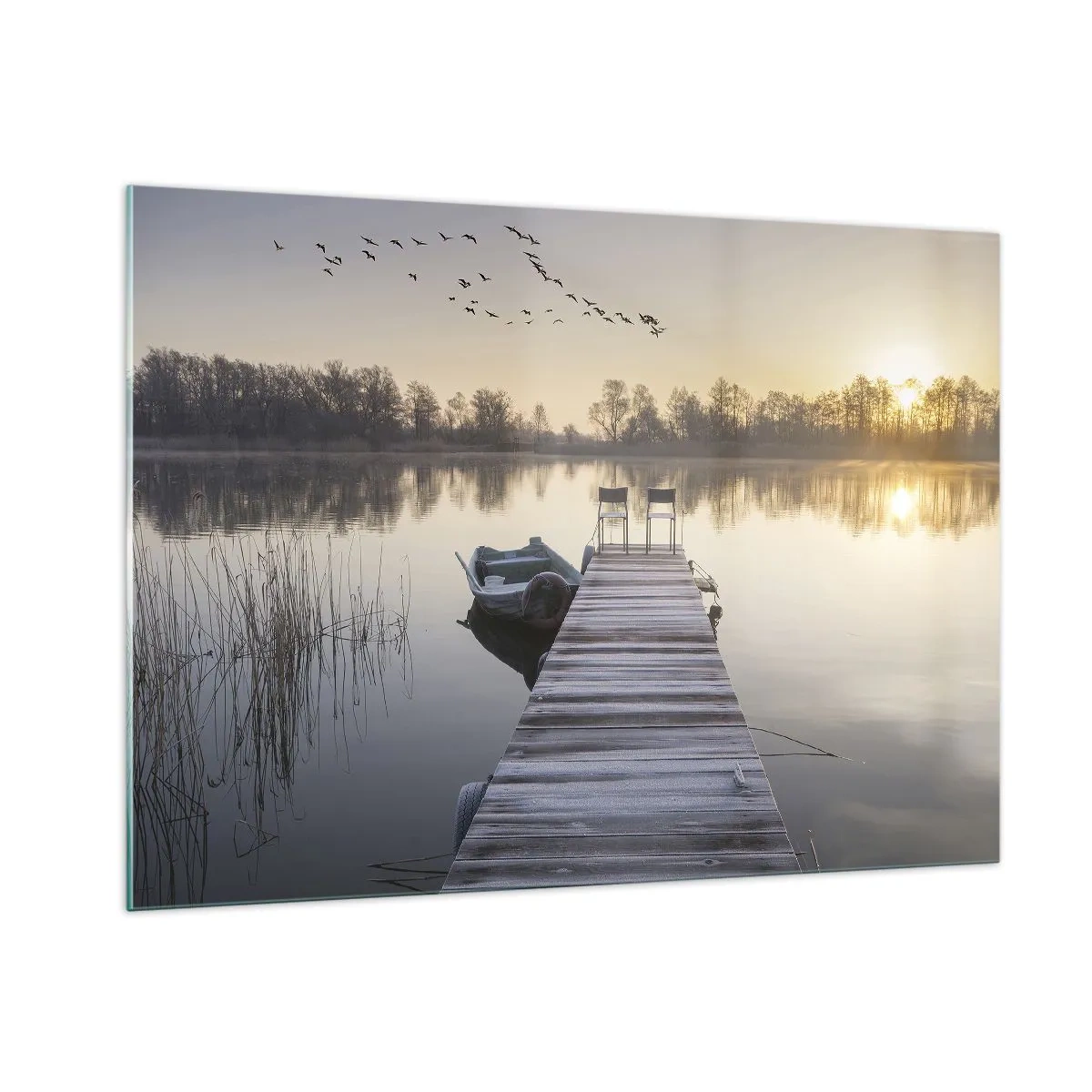 Glass picture - I Will Be Back Soon - 100x70 cm