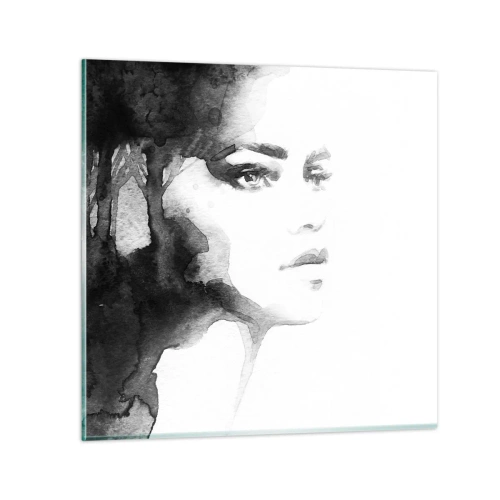 Glass picture - Created from Mystery and Mist - 60x60 cm