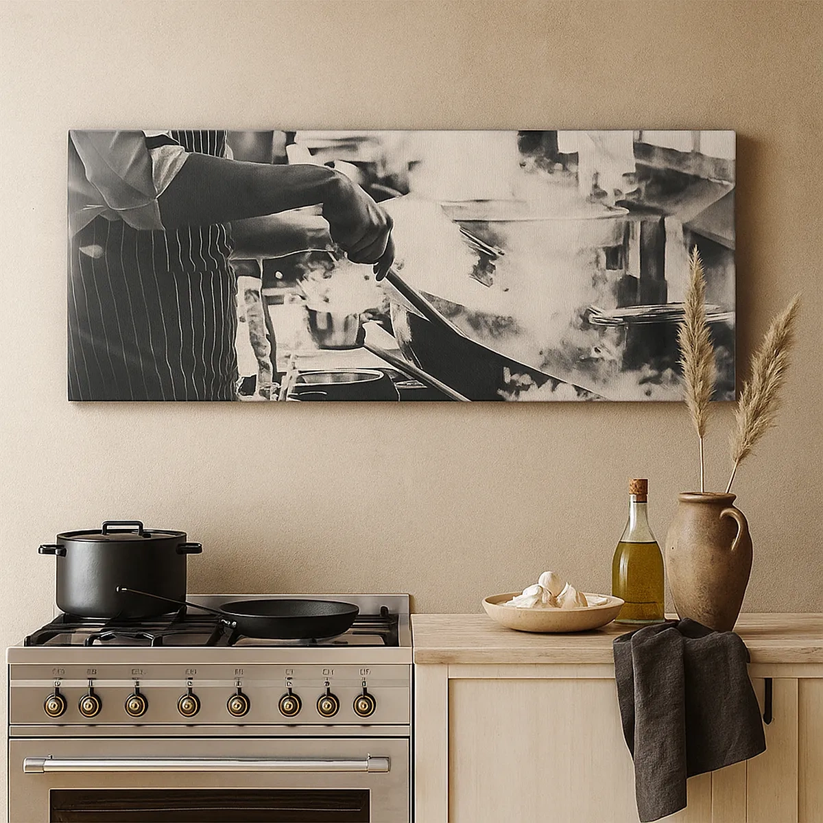 Canvas picture - Alchemy of Flavours - 30x30 cm