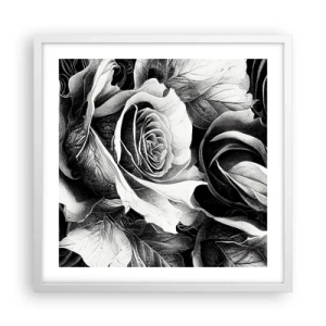Poster in white frmae - Always Queen - 50x50 cm