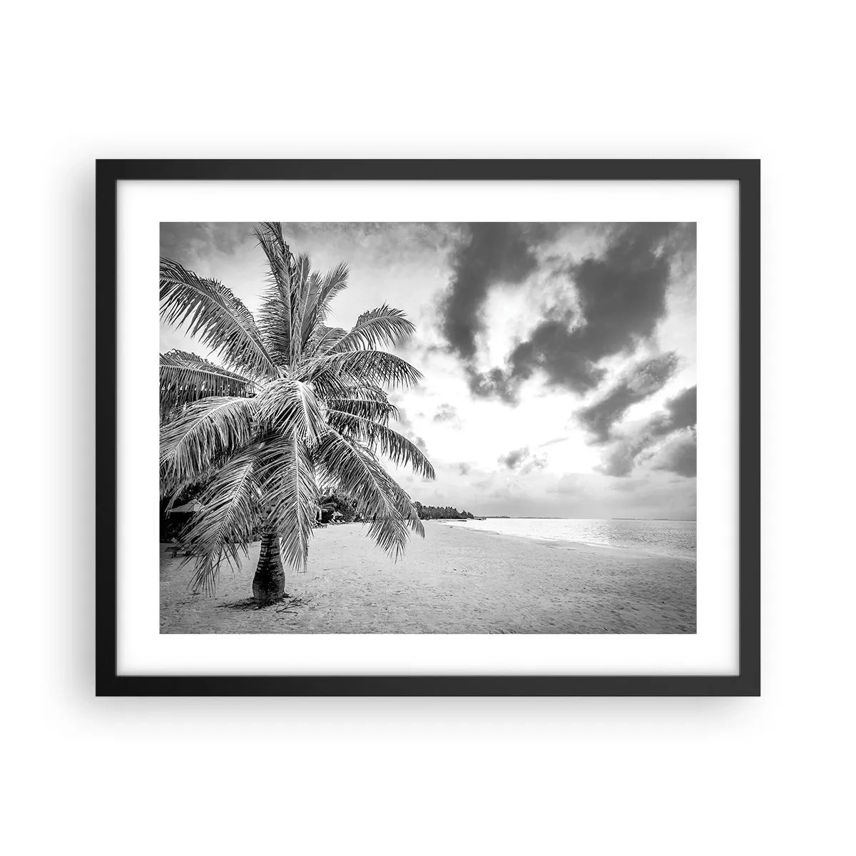 Poster in black frame - When You Miss Loneliness… - 50x40 cm