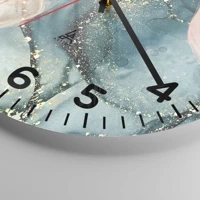 Clock face with numbers