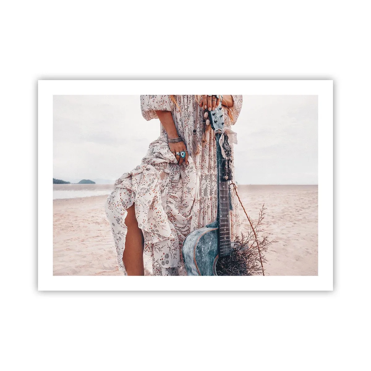 Poster - Flower Chidlren on their Way - 70x50 cm