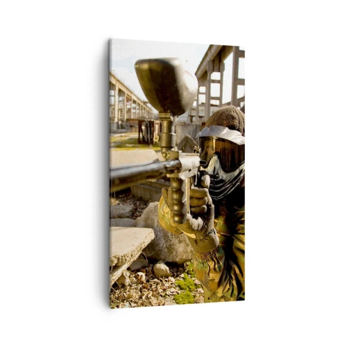 Canvas picture - You Can Be a Hero Too - 45x80 cm