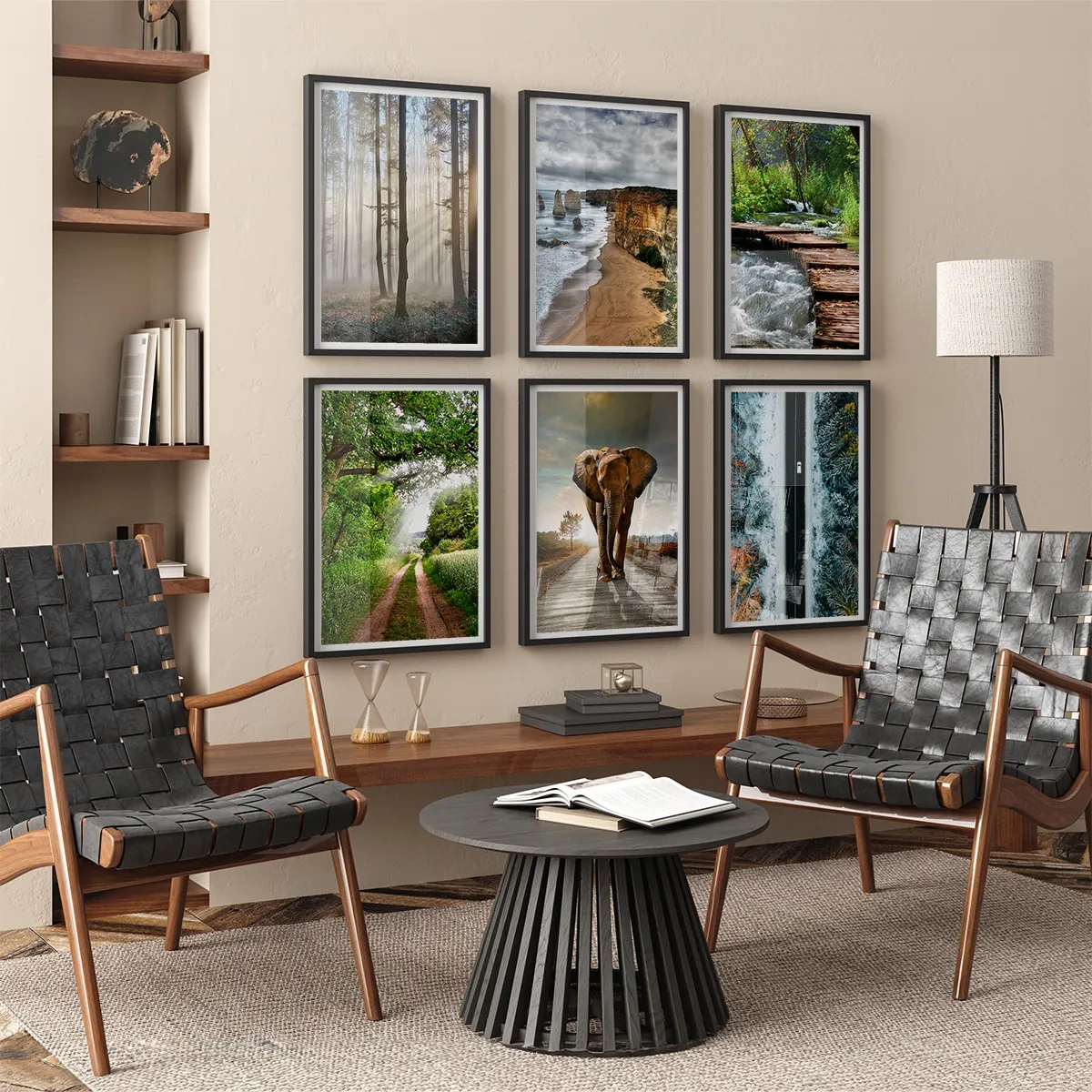 Travel exhibition - Inspiration for the living room