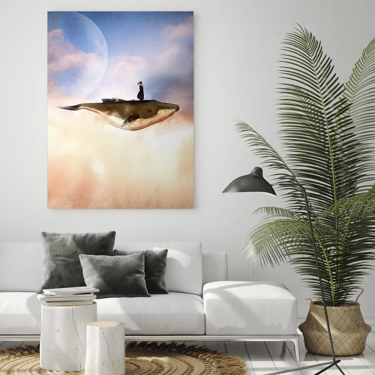 Glass picture - Surreal Journey - 80x120 cm
