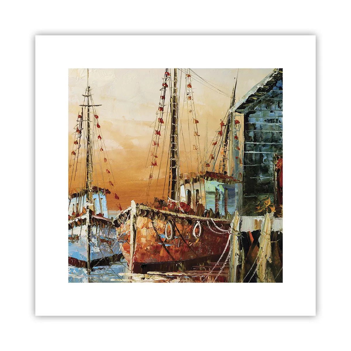 Poster - Calm Return - 30x30 cm