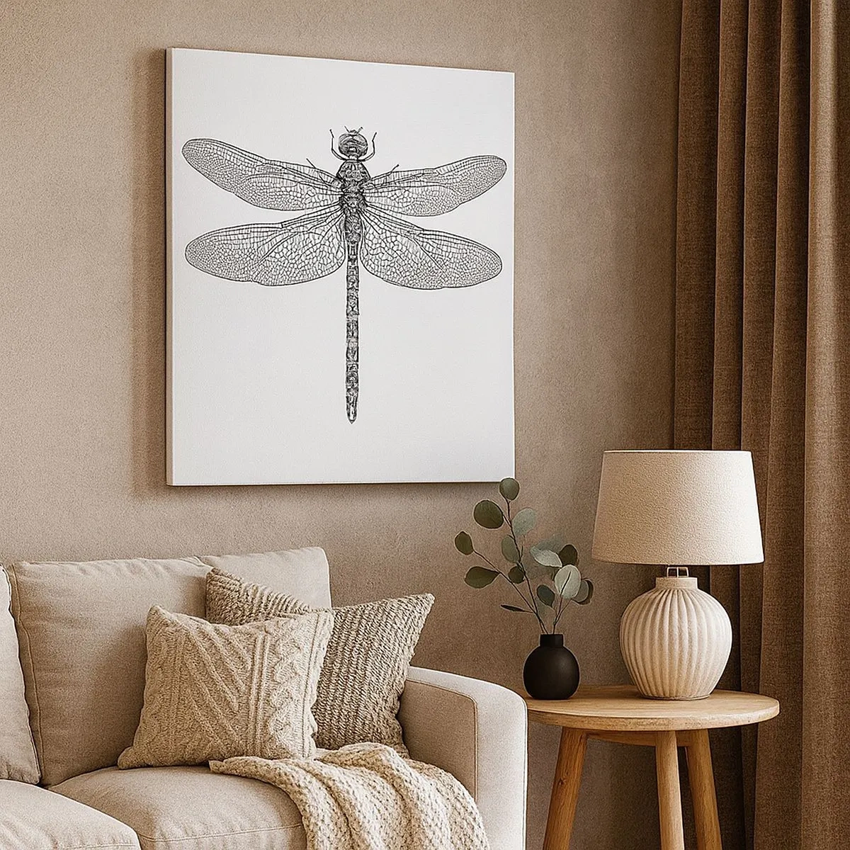 Canvas picture - Precision of Nature - 30x30 cm