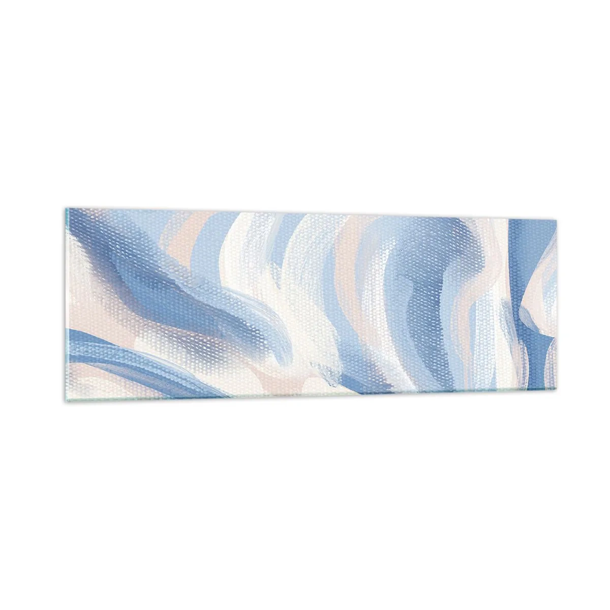 Glass picture - Blue Waves - 90x30 cm