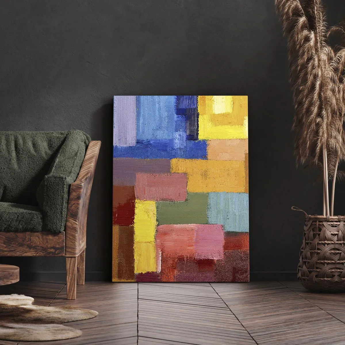 Canvas picture - Each Different, All Colourful - 80x120 cm