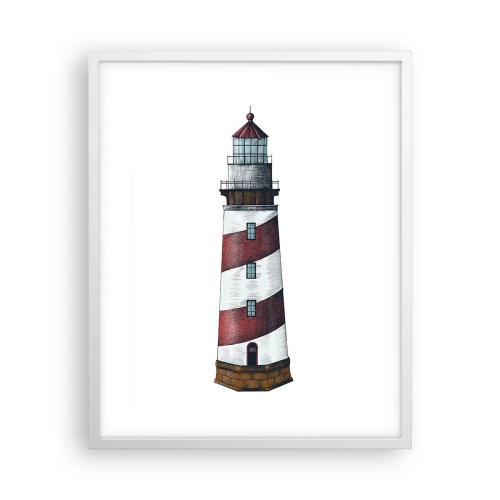 Poster in white frmae - Always on Guard - 40x50 cm