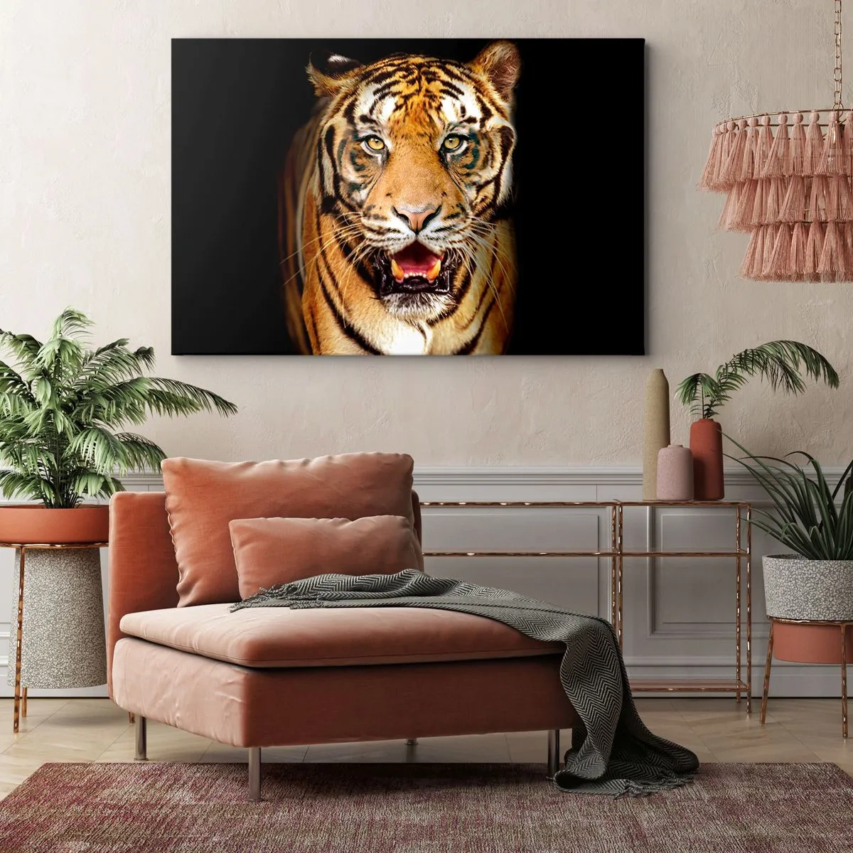Canvas picture - Wild at Heart - 100x70 cm