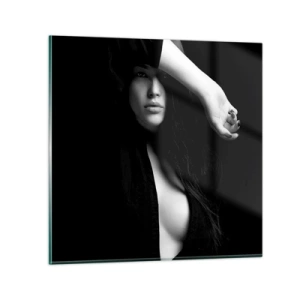 Glass picture - School of Seduction - 30x30 cm