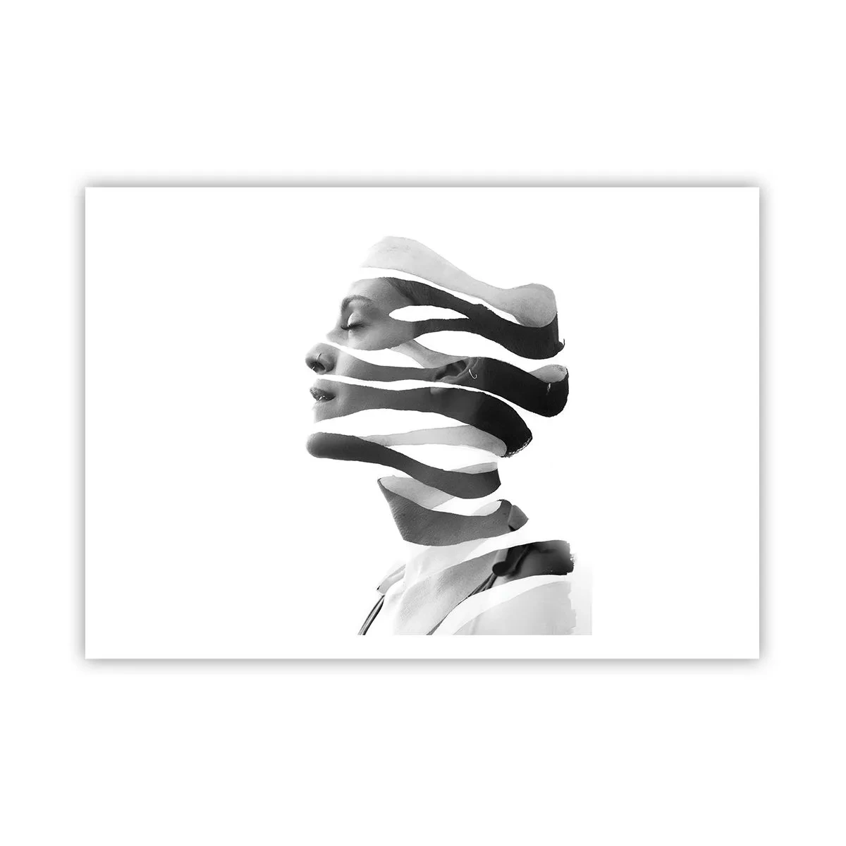 Poster - Surrealistic Portrait - 100x70 cm