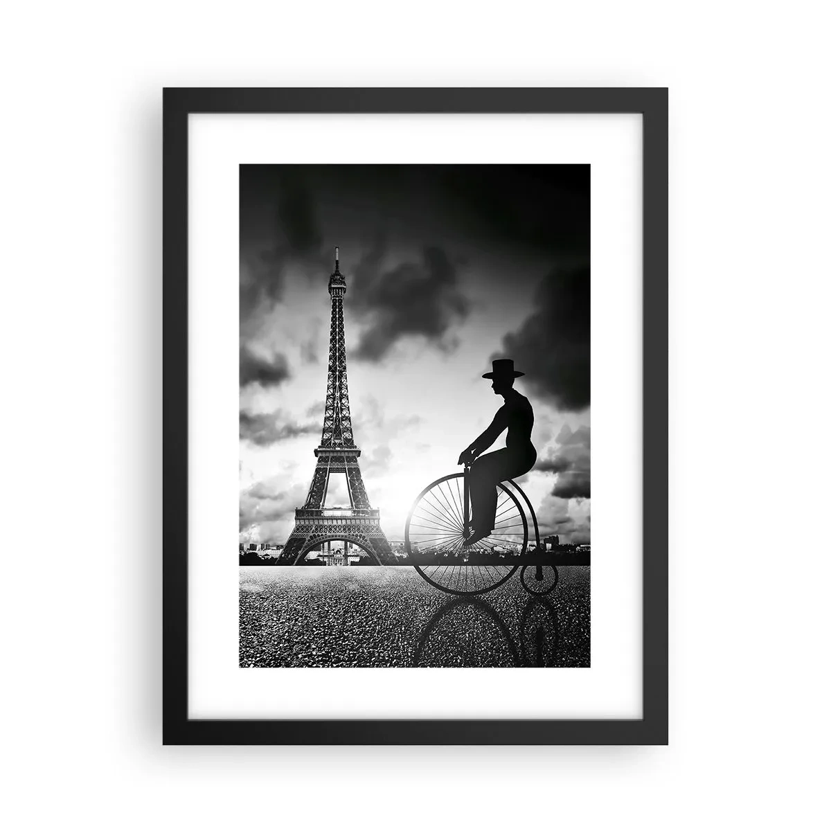 Poster in black frame - Longing for Belle Epoque - 30x40 cm