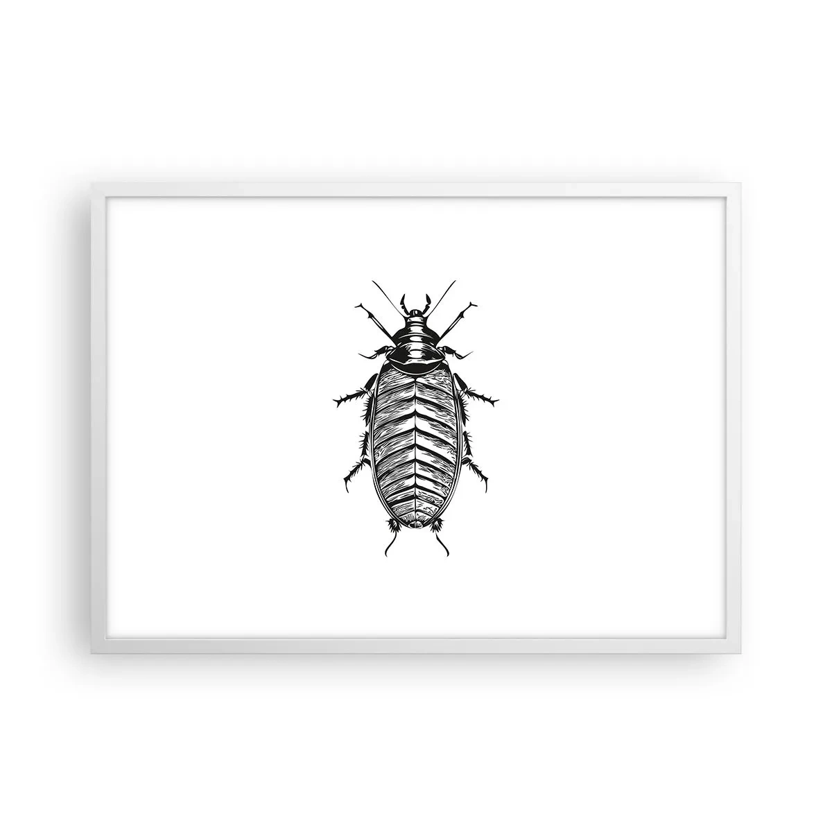 Poster in white frmae - What a Specimen - 70x50 cm