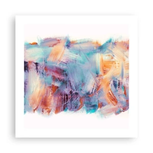 Poster - Colourful Mess - 50x50 cm