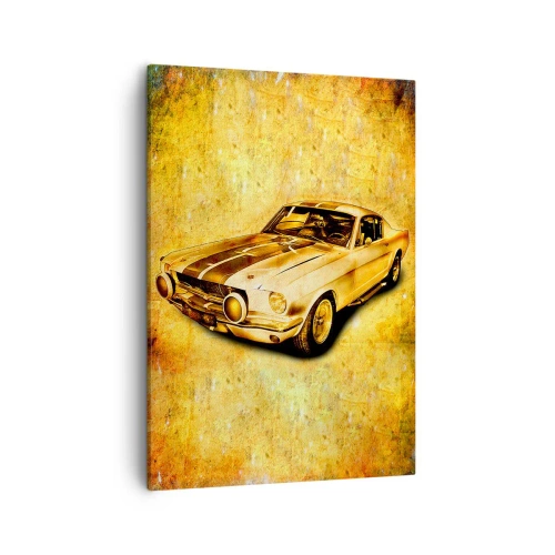 Canvas picture - Crazy 70-ies - 50x70 cm