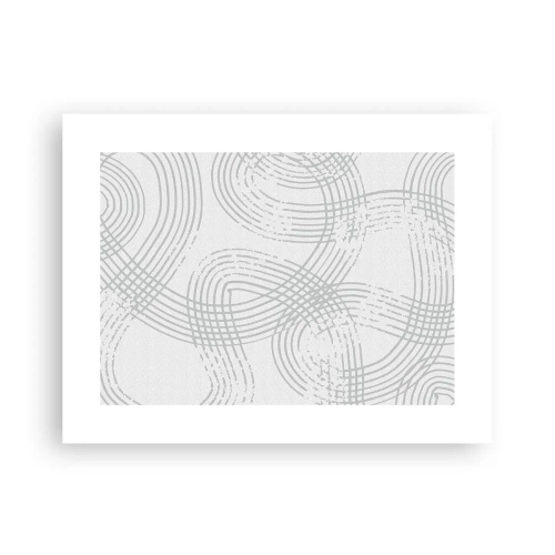 Poster - No Straight Line - 40x30 cm