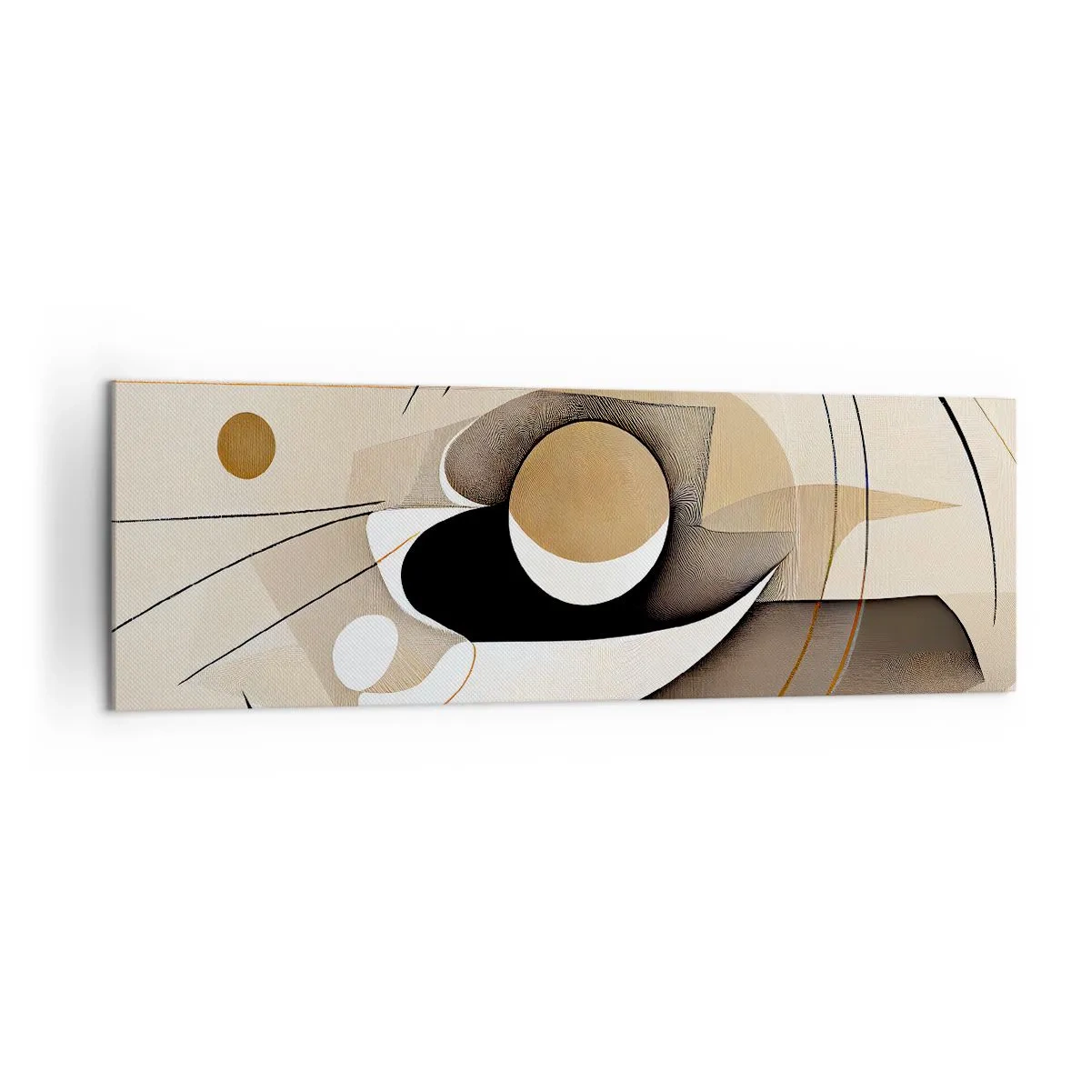 Canvas picture - Composition -the Heart of Things - 160x50 cm