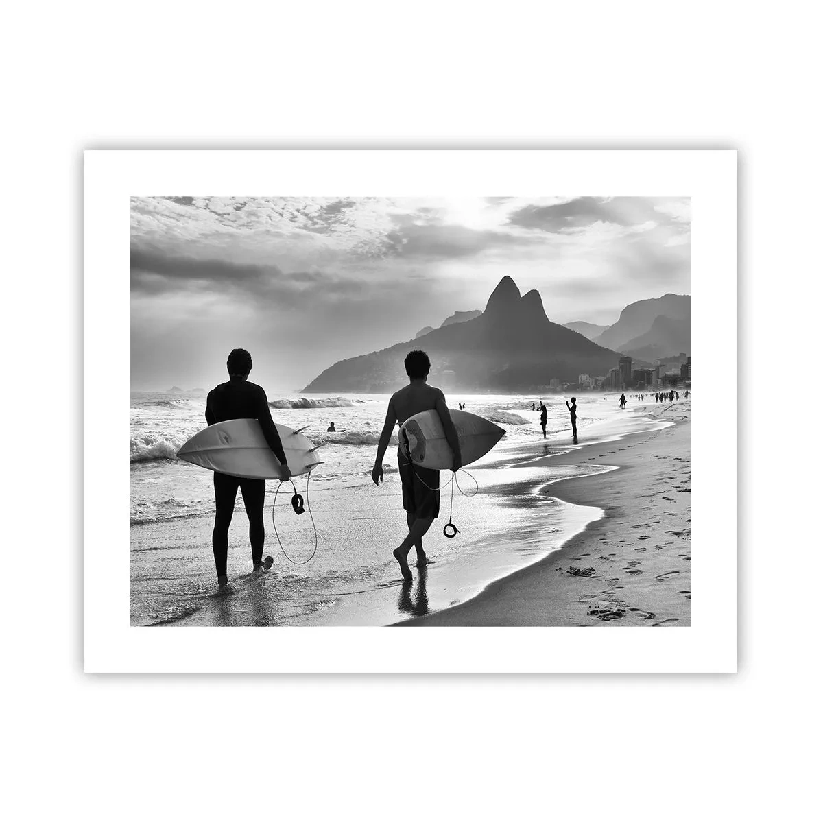 Poster - Samba for One Wave - 50x40 cm