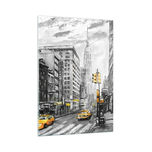 Glass picture - New York Tale - 50x70 cm