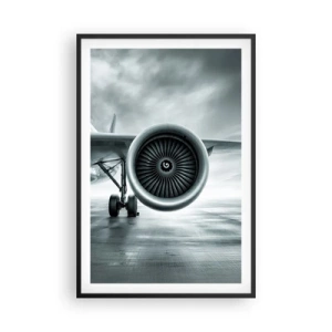 Poster in black frame - There Is Power! - 61x91 cm