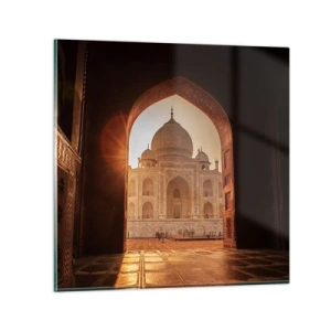 Glass picture - Monument of Unearthy Love - 70x70 cm