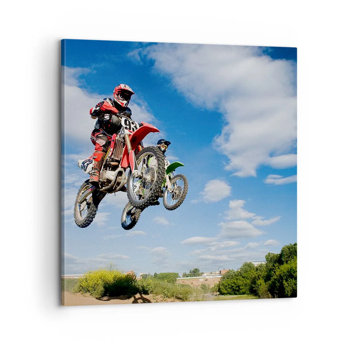 Canvas picture - Jump to the Sky - 60x60 cm