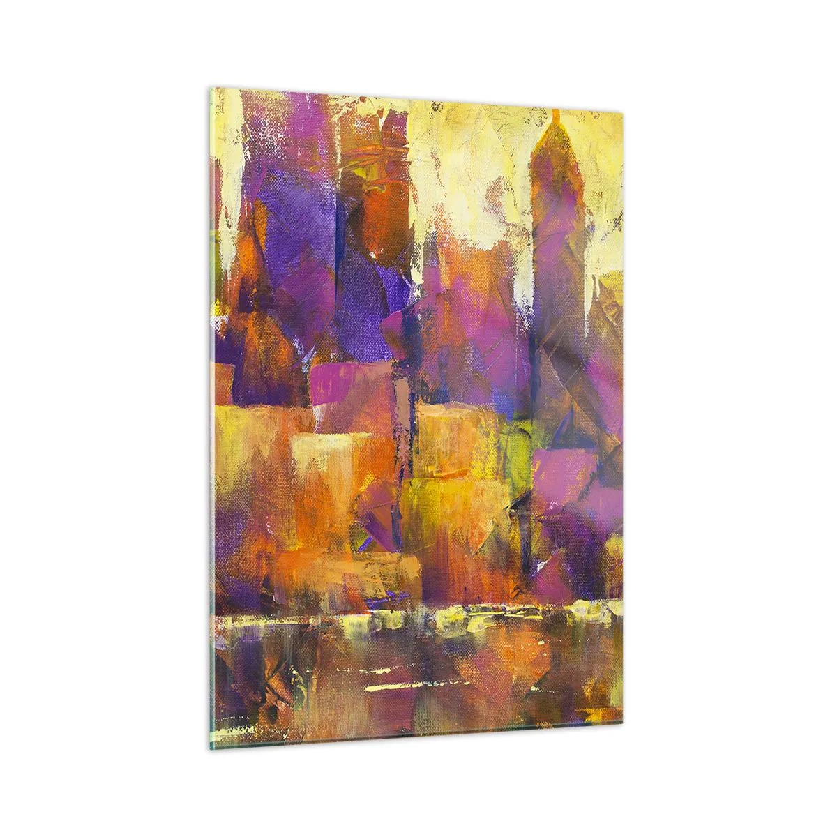 Glass picture - Metropolitan Composition - 50x70 cm