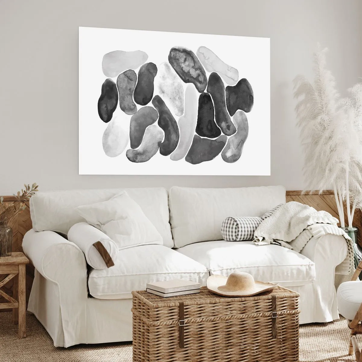 Poster - Stone Abstract - 50x40 cm