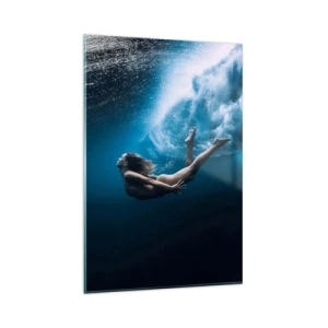 Glass picture - Contemporary Syren - 80x120 cm