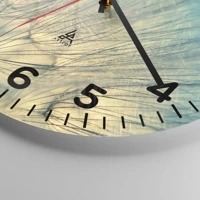 Clock face with numbers