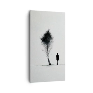 Canvas picture - We All Migrate - 55x100 cm