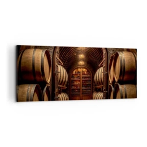 Canvas picture - Atmospheric Cellar - 100x40 cm