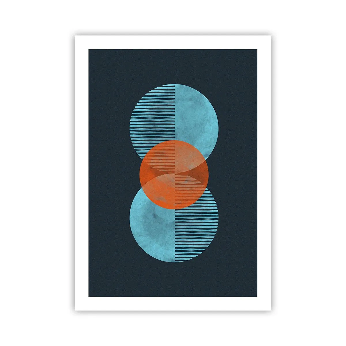 Poster - Symmetrical Composition - 50x70 cm