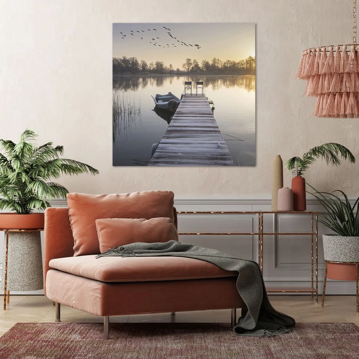 Canvas picture - I Will Be Back Soon - 70x70 cm