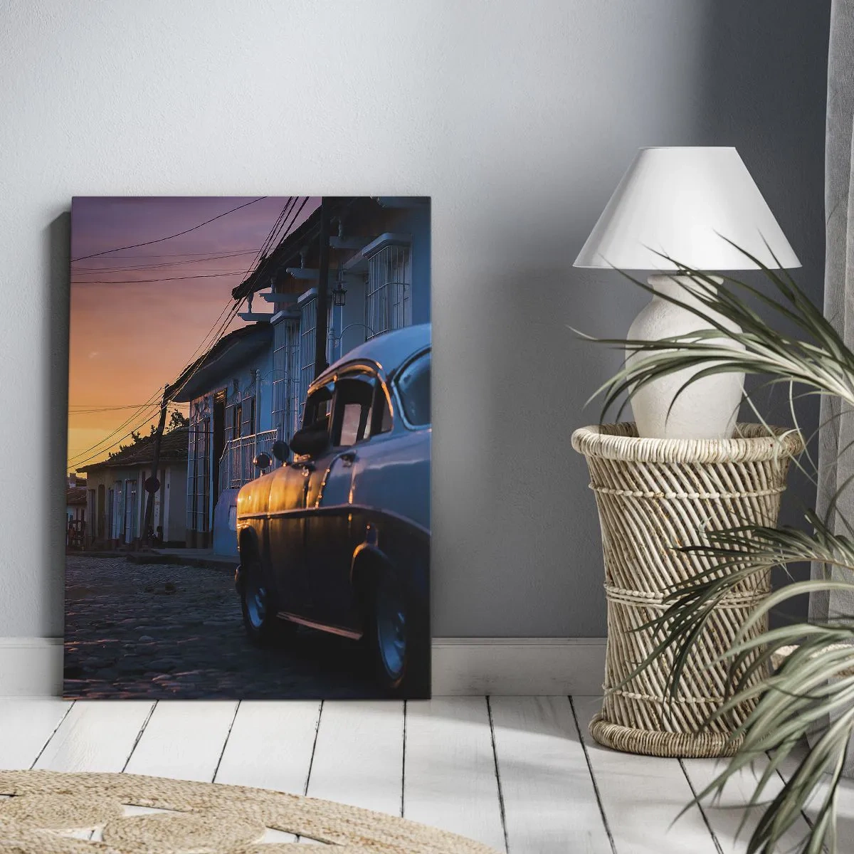 Canvas picture - Time Slows Down Here - 50x70 cm