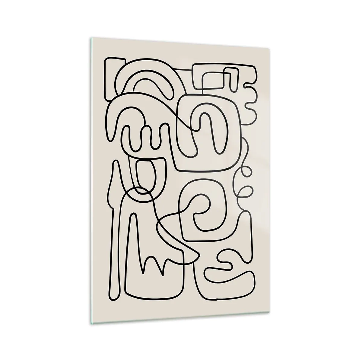 Glass picture - Tracing - 50x70 cm