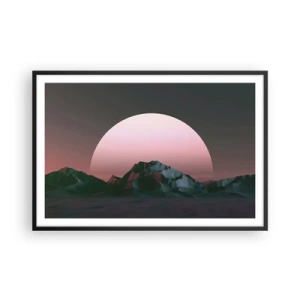 Poster in black frame - In a Neighbouring Galaxy - 91x61 cm