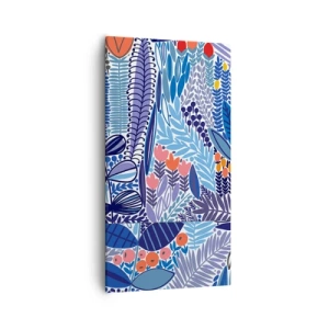 Canvas picture - Hawaian Garden - 55x100 cm