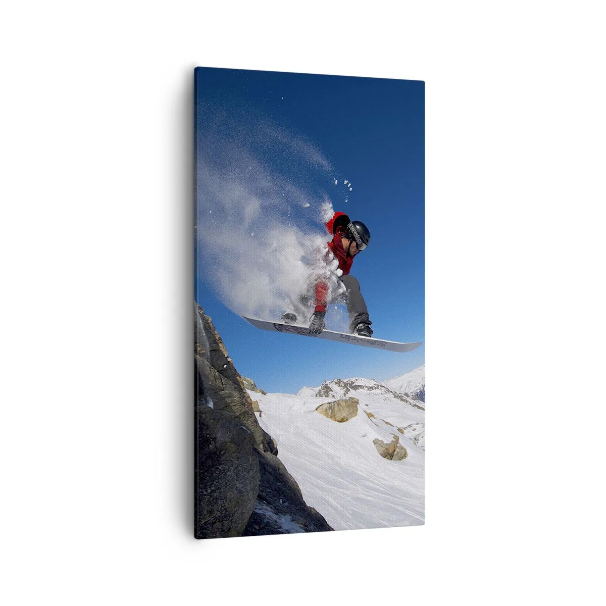 Canvas picture - And You Became Part of Space - 55x100 cm