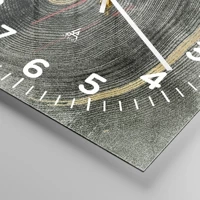 Clock face with numbers