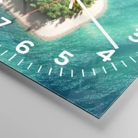 Clock face with numbers