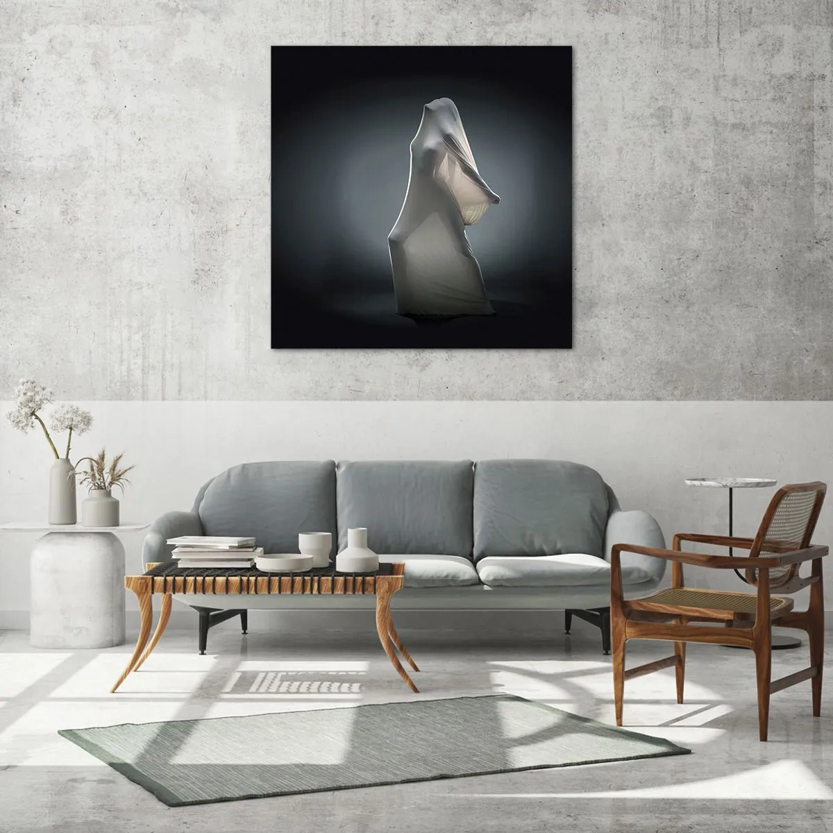 Glass picture - Hidden Desires - 50x50 cm