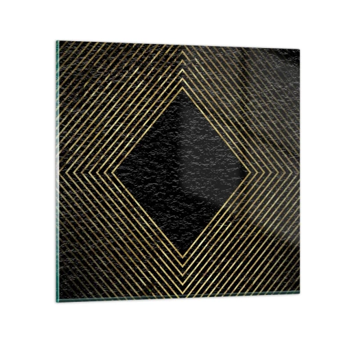 Glass picture - Geometry Glamour Style - 70x70 cm