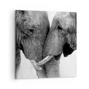 Canvas picture - Hearty Confession - 50x50 cm