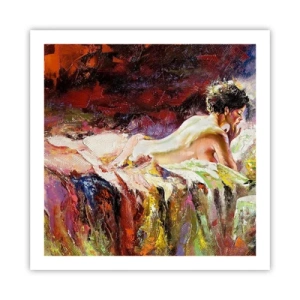 Poster - Thoughtful Venus - 60x60 cm