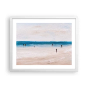 Poster in white frmae - Natural Need - 50x40 cm